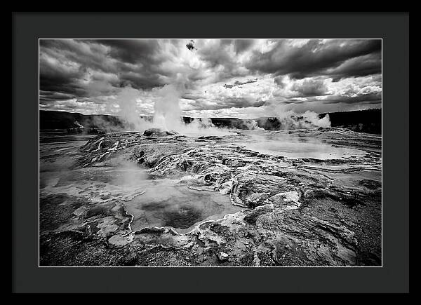 Grand Prismatic Spring Landscape