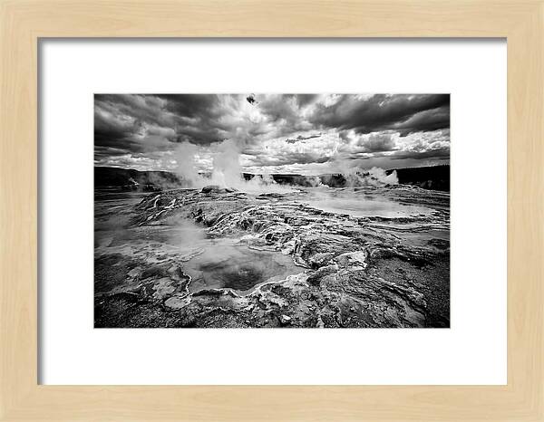 Grand Prismatic Spring Landscape