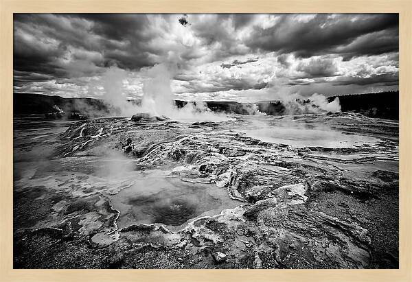 Grand Prismatic Spring Landscape