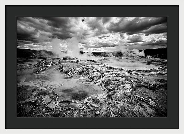 Grand Prismatic Spring Landscape
