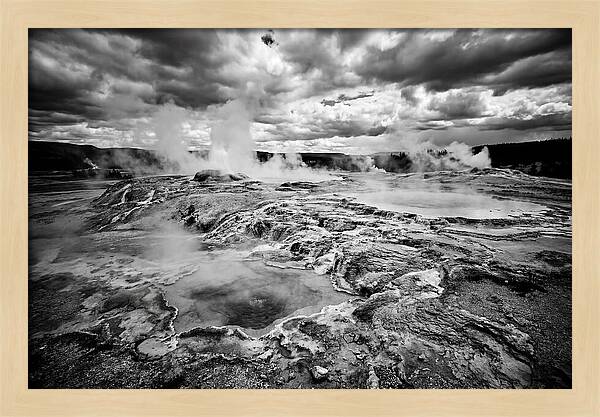 Grand Prismatic Spring Landscape