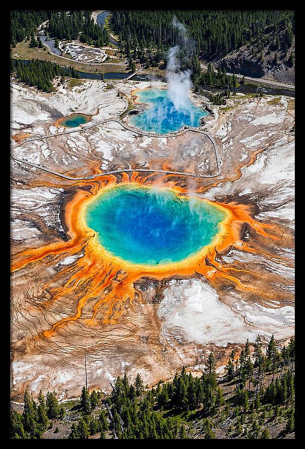 Grand Prismatic Spring View
