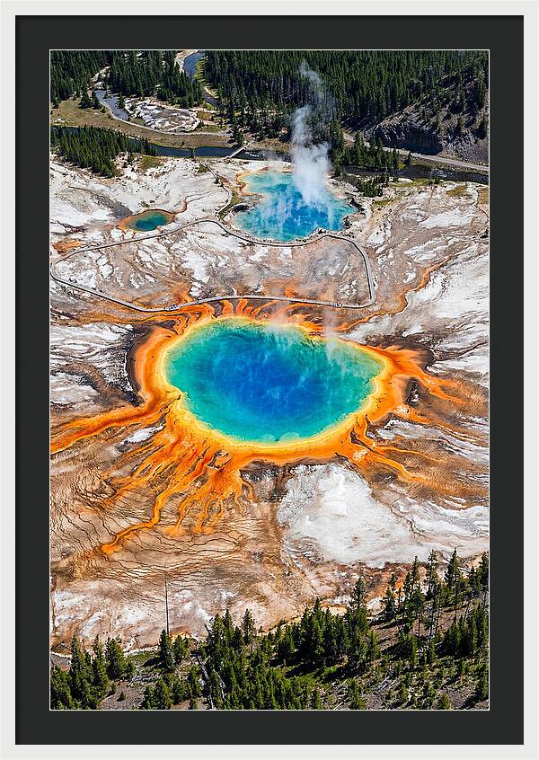 Grand Prismatic Spring View
