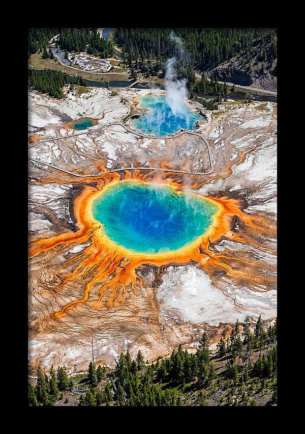 Grand Prismatic Spring View