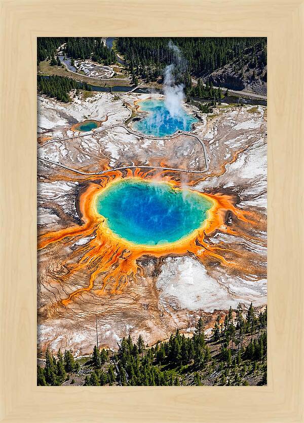 Grand Prismatic Spring View