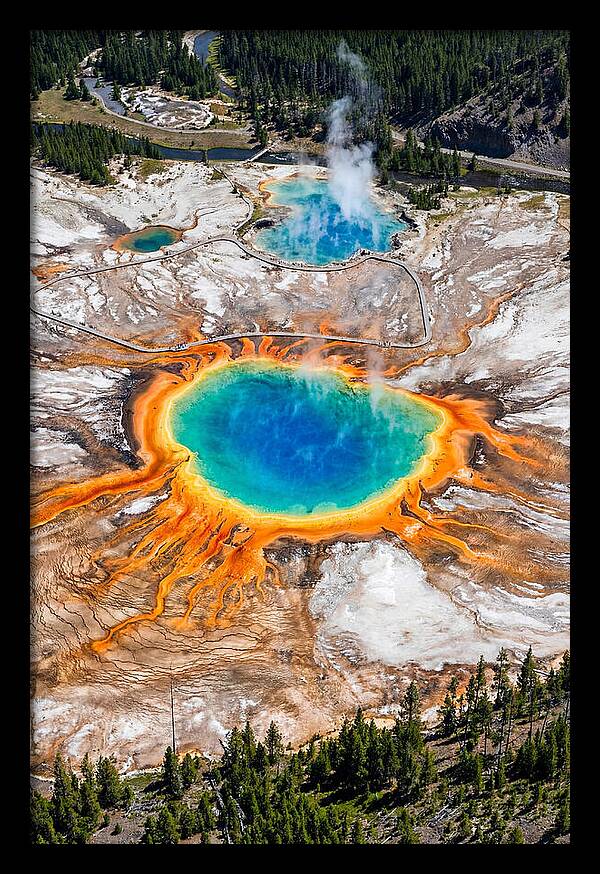 Grand Prismatic Spring View