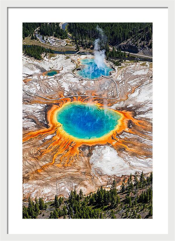 Grand Prismatic Spring View