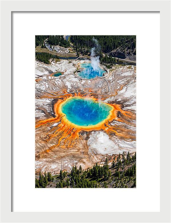 Grand Prismatic Spring View