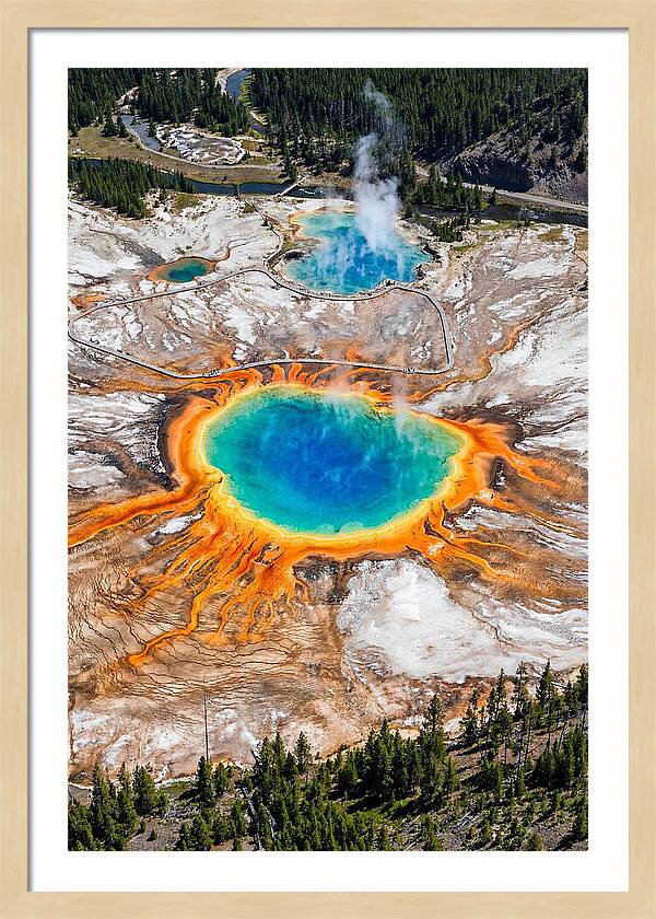 Grand Prismatic Spring View