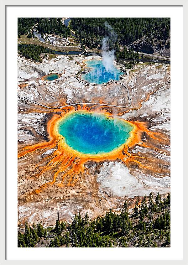 Grand Prismatic Spring View