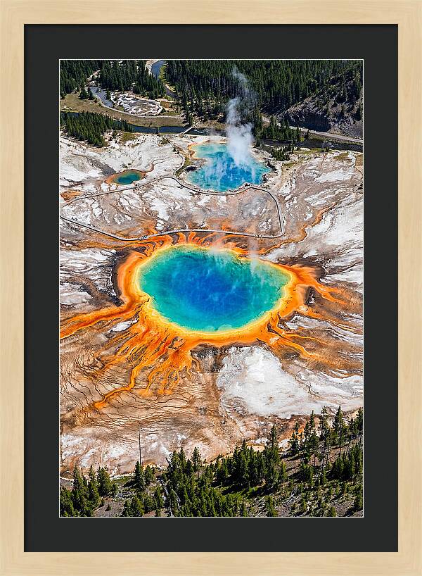 Grand Prismatic Spring View