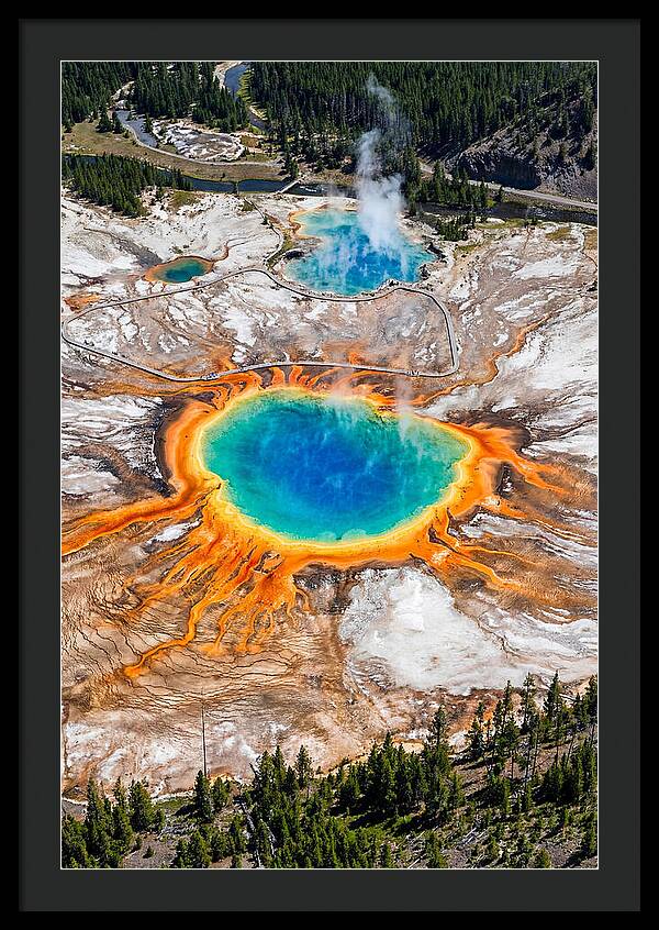 Grand Prismatic Spring View