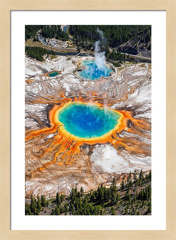 Grand Prismatic Spring View
