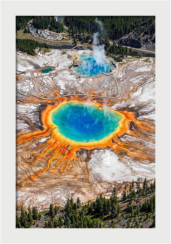 Grand Prismatic Spring View