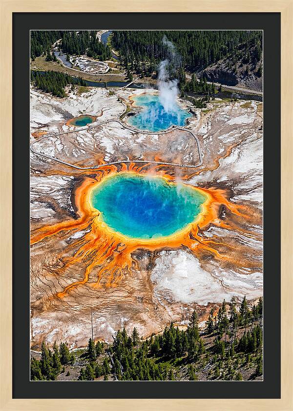 Grand Prismatic Spring View