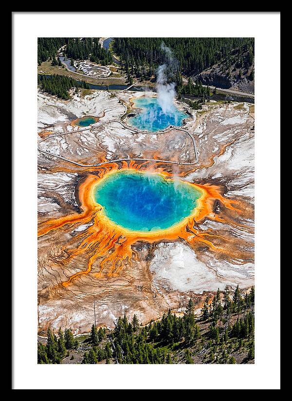 Grand Prismatic Spring View