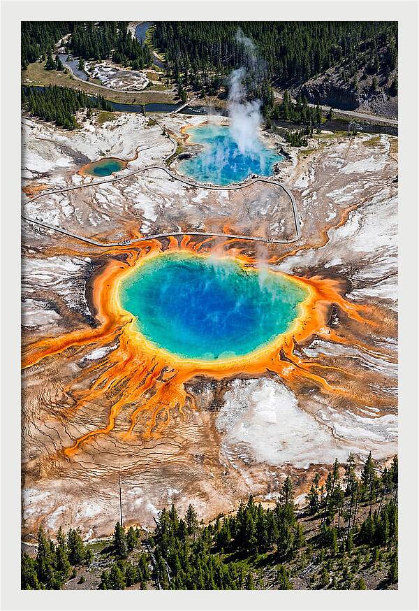 Grand Prismatic Spring View