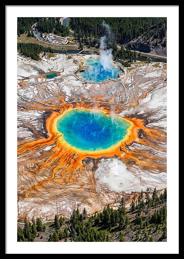 Grand Prismatic Spring View