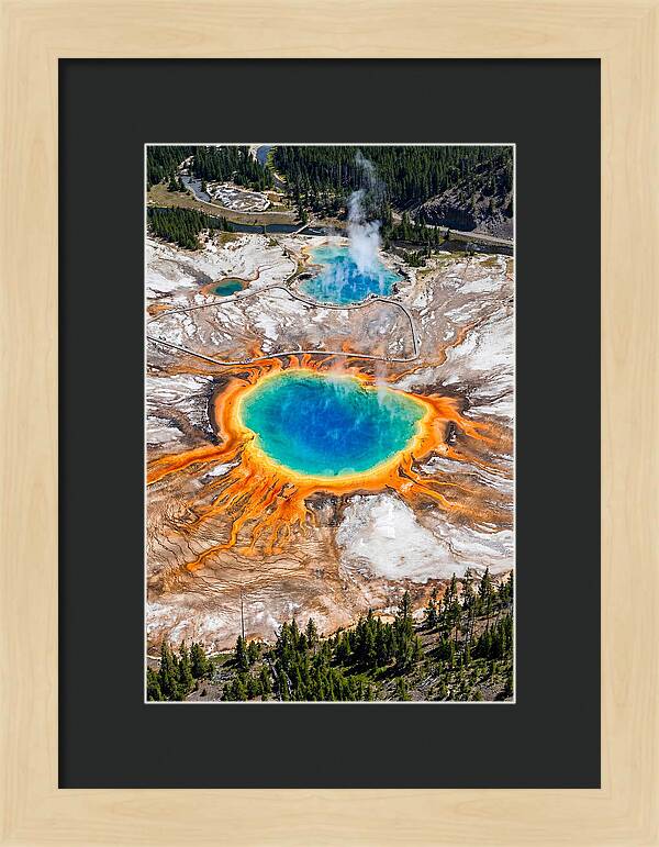 Grand Prismatic Spring View