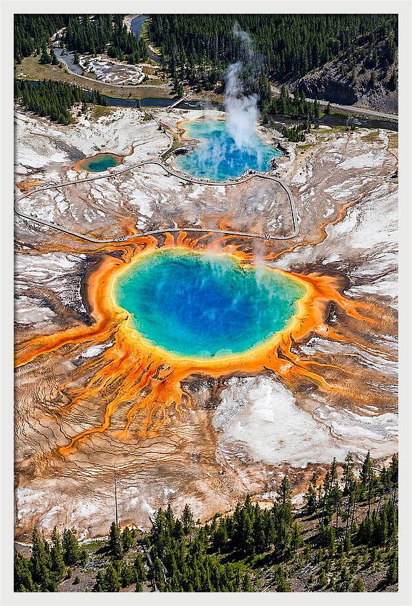 Grand Prismatic Spring View