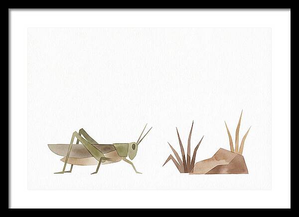 Grasshopper Amongst Nature