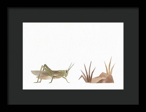 Grasshopper Amongst Nature
