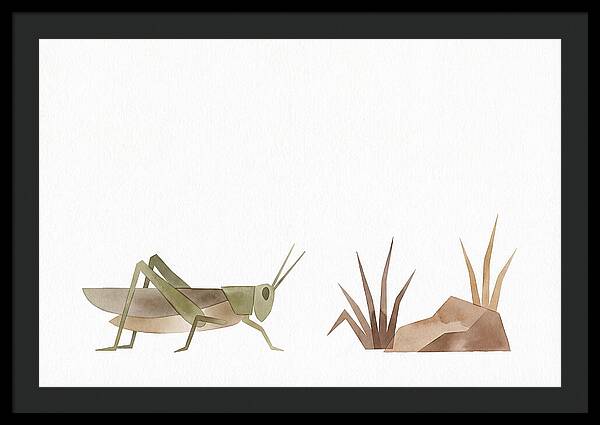 Grasshopper Amongst Nature