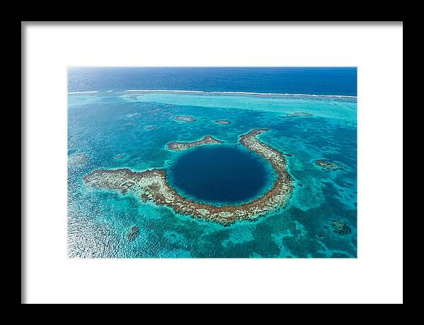Great Blue Hole Aerial View