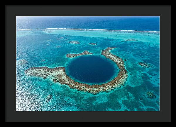 Great Blue Hole Aerial View