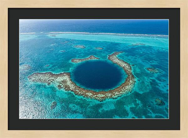 Great Blue Hole Aerial View