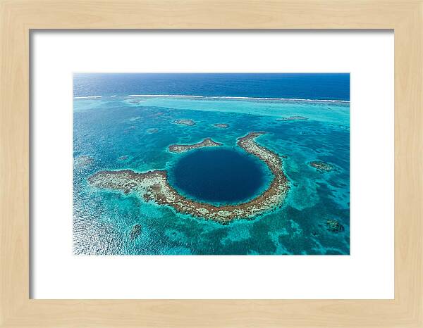 Great Blue Hole Aerial View
