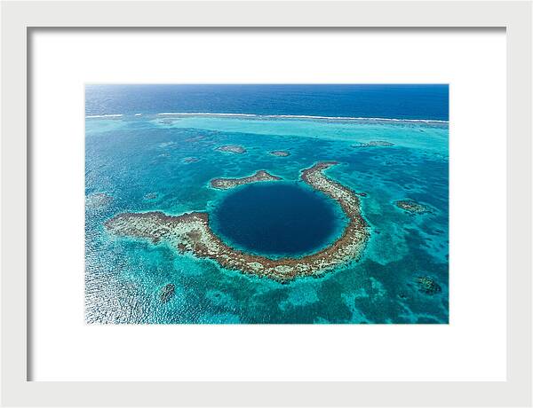 Great Blue Hole Aerial View