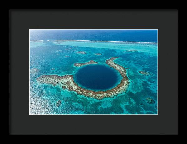 Great Blue Hole Aerial View