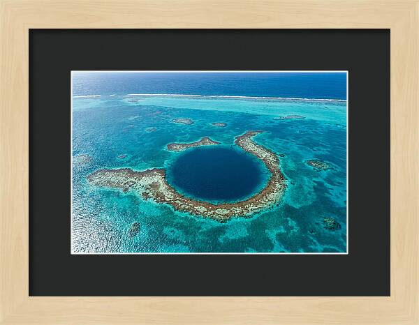 Great Blue Hole Aerial View