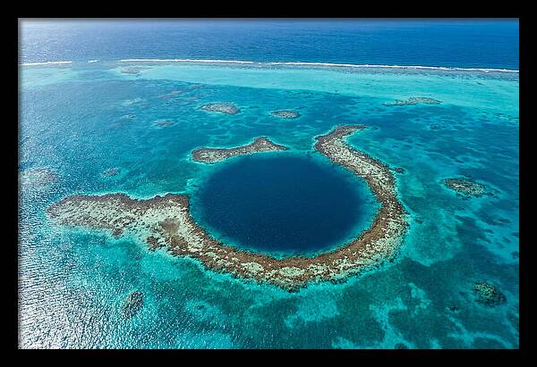 Great Blue Hole Aerial View