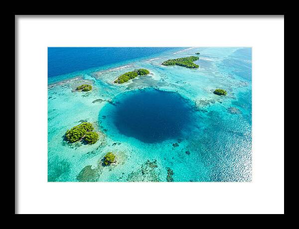 Great Blue Hole Aerial View