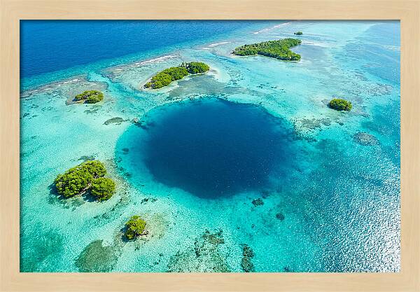 Great Blue Hole Aerial View