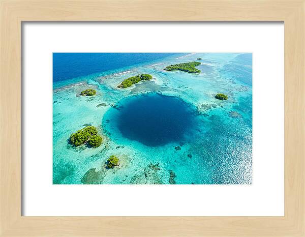 Great Blue Hole Aerial View