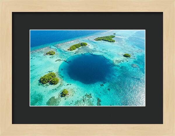Great Blue Hole Aerial View