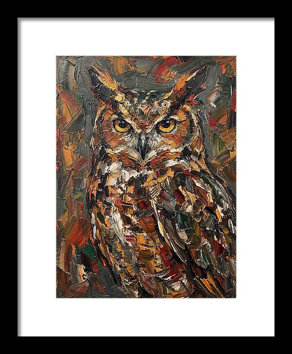 Great Horned Owl Portrait