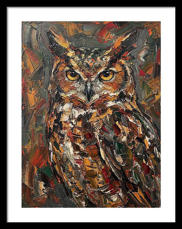 Great Horned Owl Portrait
