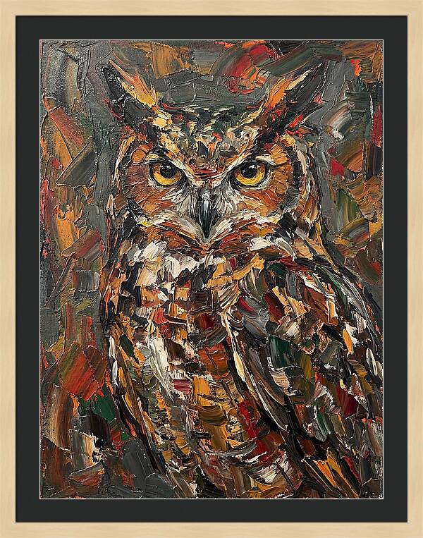 Great Horned Owl Portrait