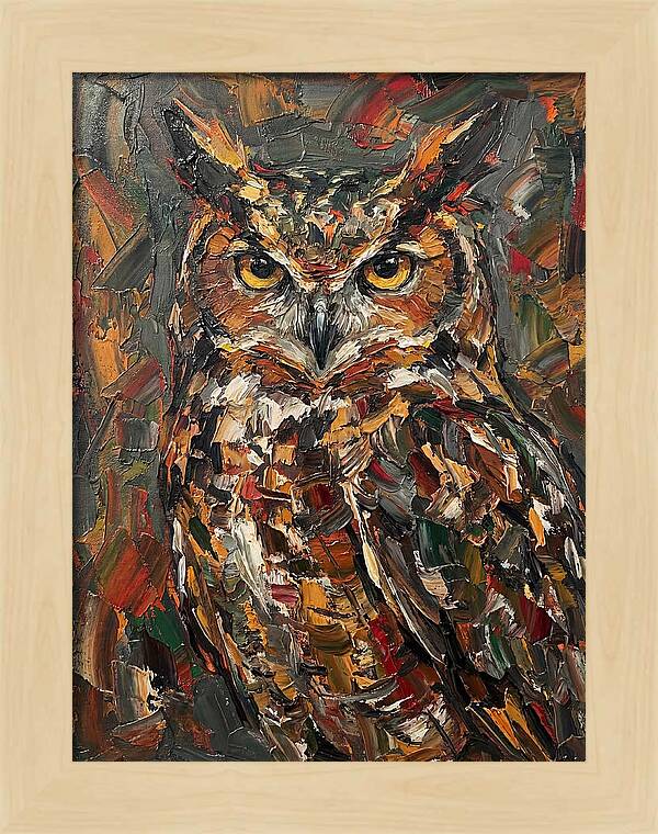 Great Horned Owl Portrait