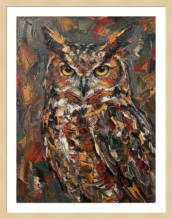Great Horned Owl Portrait