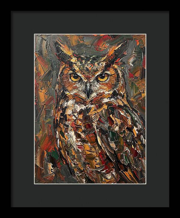 Great Horned Owl Portrait