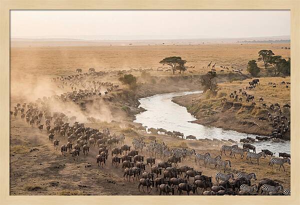 Great Migration Across Serengeti