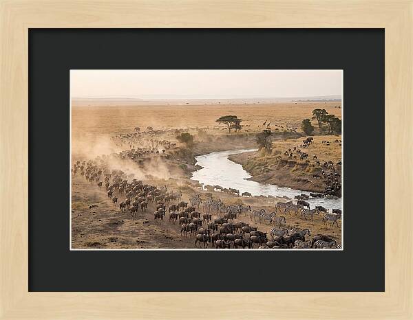 Great Migration Across Serengeti