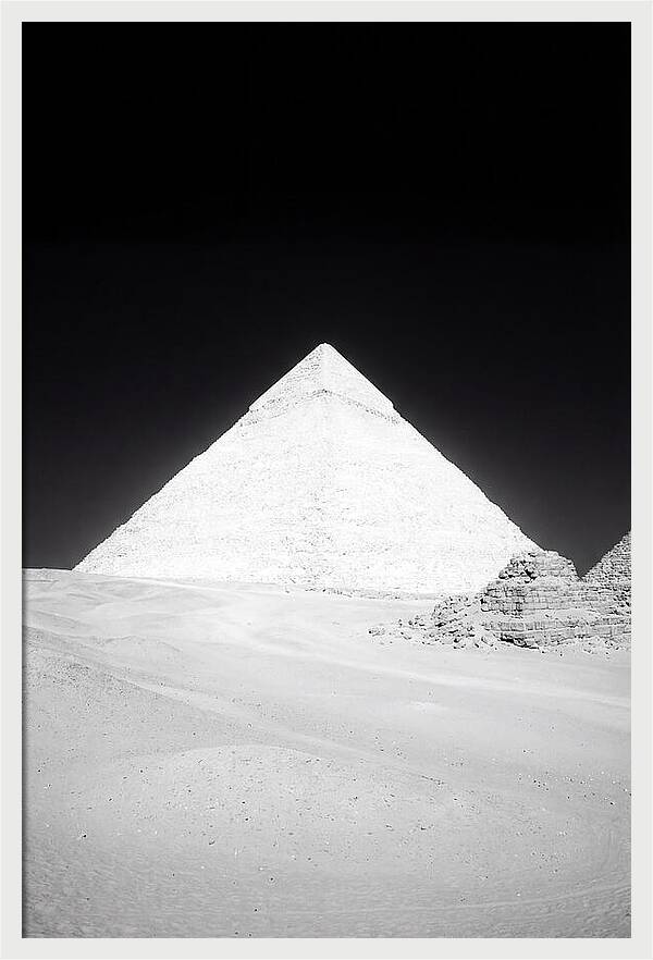Great Pyramid Of Giza At Dawn