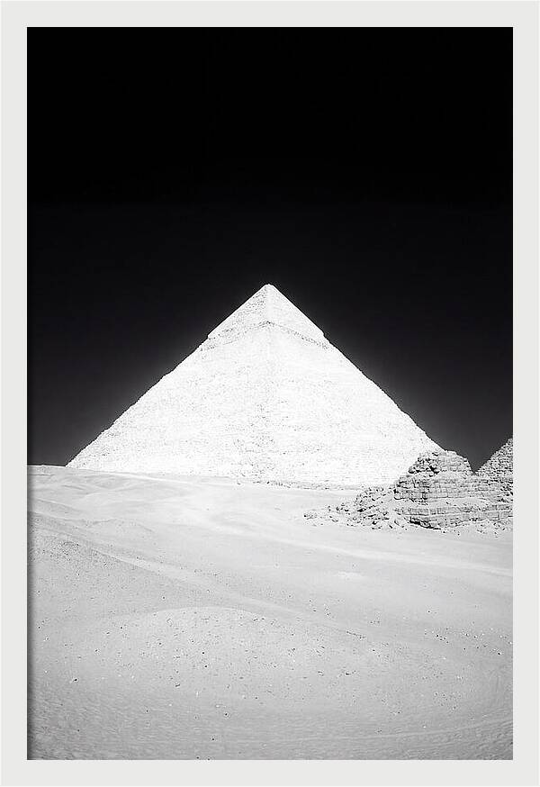 Great Pyramid Of Giza At Dawn