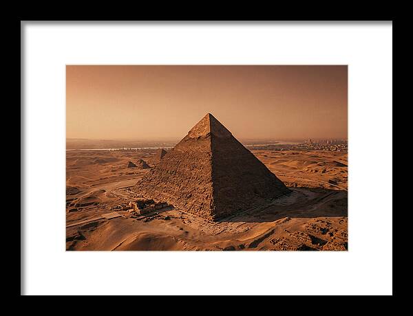 Great Pyramid Of Giza At Sunrise